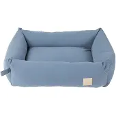 Fuzzyard Life Life Cotton Dog Bed Bleu M