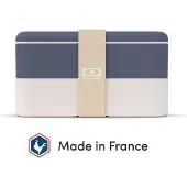 Monbento Boite MonbentoMB Original Bleu Natural Made in France
