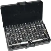 Neo Tools Embouts de tournevis avec poignée, set de 99 pièces.