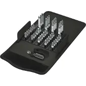 Wera 5057450001 Jeu De 43 Embouts Universels Bit-Safe Dans Un Étui