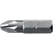 Stanley Embouts de vissage - - PZ2 - 25mm - 25 embouts - 1/4'' standard