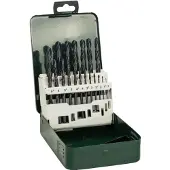 Bosch Jeu de forets à métaux (1 mm, 1,5 mm, 10 mm, 2 mm, 2,5 mm, 3 mm, 3,5 mm, 4 mm, 4,5 mm, 5 mm, 5,5 mm, 6 mm, 6,5 mm, 7 mm, 7,5 mm, 8 mm, 8,5 mm, 9 mm, 9,5 mm)