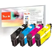Peach Cartouche d'encre 320117 Noir, Cyan, Magenta, Jaune d'origine
