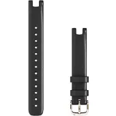 Garmin Lily Bracelet en Cuir Noir S/M