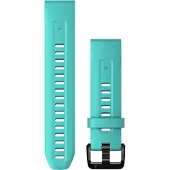 Garmin Quickfit 20 Mm Silicone Strap Bleu
