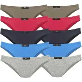 H.I.S. Slip bleu néon / bleu foncé / gris / olive / rouge
