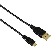 Hama CABLE MIC.USB 2 ANTI-TORS.-A/µB 0,75M