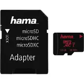 Hama Carte MicroSDXC UHS-I 80 Mo/s avec adaptateur/Mobile 128 Go sw MICROSDXC 128 Go CLASSE 3 181000