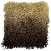 Bloomingville Coussin Pour Violon | Marron | Peau D'agneau Tibétaine | 82055313