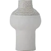 Bloomingville Iyore Vaas | Blanc | Grès | 82057503
