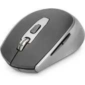 Digitus DA-20162 - Souris - Optique - 6 boutons - Sans fil - 2,4 GHz - Récepteur sans fil (USB) - Noir/Gris