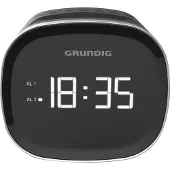 Grundig Sonoclock 2000 Réveil Noir / Tuner FM / Fonction réveil / Fonction Veille