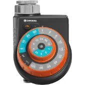 Gardena Programmateur d'Arrosage Analogique Gardena Easy Plus pour Tuyaux de Jardin et Arroseurs