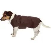 Croci Spa Montreal raincoat for dogs brown 35cm (35, Manteau pour chien)