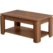 Skye Decor , étagère - noyer, table basse, noyer, panneaux de particules 100 % mélaminés, 104 x 56 x 47 cm