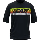 Leatt 3.0 Enduro 3/4 Fahrrad Jersey (Black,L)