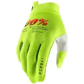 100% Itrack Gloves Jaune L
