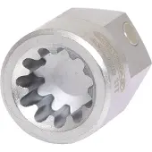 Ks Tools Insert spécial multi-dents M9 avec aimant, pour selles SAF et Knorr