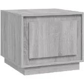 vidaXL Table basse Gris Sonoma 51x50x44 cm Bois composite