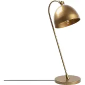 Opviq , lampe de table haut de gamme en métal, dorée, 18 x 26 x 54 cm | IP20, douille E14, 40 W max. | Design élégant pour les intérieurs modernes et les hôtels, câble de 200 cm.