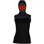 Apeks Thermiq Hooded 4/3 Mm Hooded Thermal Vest Noir S Femme