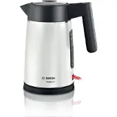 Bosch DesignLine bouilloire électrique 1,7 L 2400 W Noir, Argent