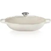 Le Creuset Oblong, Poêle + casserole, Blanc