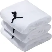 Puma Chaussettes de sport noir / blanc