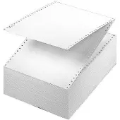 Sigel DIN-Computer paper - Perforé - 304.8 x 375 mm - 70 g/m² - 2000 feuille(s) papier uni