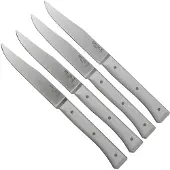 Opinel FACETTE couteau de table blanc set de 4 pièces