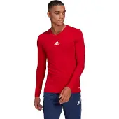 Adidas T-Shirt fonctionnel 'Team Base' grenadine / blanc