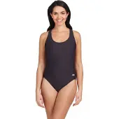 Zoggs Cottesloe Flyback Swimsuit Noir 34 Femme