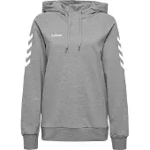 Hummel Sweat de sport gris / blanc