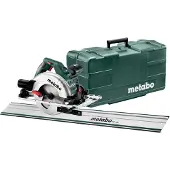 Metabo KS 55 FS Scie Circulaire Et Rail De Guidage (1600mm) Dans Un Boîtier - 1200W - 160mm