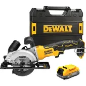 DeWalt DCS571E1T-XJ Scie Circulaire Sans Fil