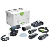 Festool Ponceuse excentrique hybride ETSC 125 Li 3,1 I-Set - 575712