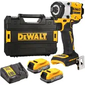 DeWalt Boulonneuse à chocs 1/2' XR 18V 1.7Ah Li-Ion brushless jonc sécurité Powerstack - DCF921E2T-QW