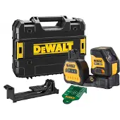 DeWalt DCE088NG18 12V / 18V Li-ion XR Accu Laser À Croix Auto-nivelant Dans Un Coffret TSTAK - Vert