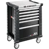 Facom Servante d'atelier vide JET.6NM3APF - 6 tiroirs - noire