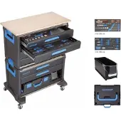 Gedore 1110 WMW S-03 WorkMo B3 avec assortiment d'outils 110 pces, 3005194