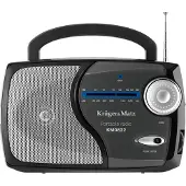 Krüger&Matz KM0822 Radio portable AM/FM, noir