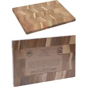 Excellent Housewares Planche en bois, Planche à découper, Marron
