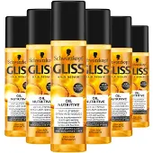 GLISS 6 x Anti-Klit spray - Huile nourrissante 200 ml
