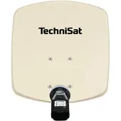 Technisat Antenne offset 33 cm en aluminium V/H-LNB beige DIGIDISH 33 V/H-LNB BEIGE