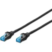 Digitus Premium - Cordon de raccordement - RJ-45 (M) pour RJ-45 (M) - 10 m - SFTP - CAT 5e - démarré - noir