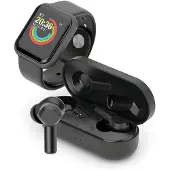 LEDWOOD URBAN Pack earphones TWS + smart watch - Noir