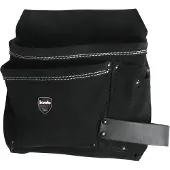 Kwb 906510 - Werkzeughüftgurt - Schwarz - Leder - 5 Taschen - 235 mm - 235 mm (906510)