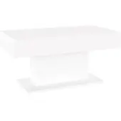 vidaXL Table basse blanche 96x50x45 cm Bois composite