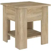 vidaXL Table basse chêne Sonoma 40x40x42 cm Bois composite