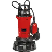 Einhell Pompe d’évacuation eaux chargées – GE-DP 900 Cut – 900 W – 16 000 L/h – système de coupe – raccord 2”